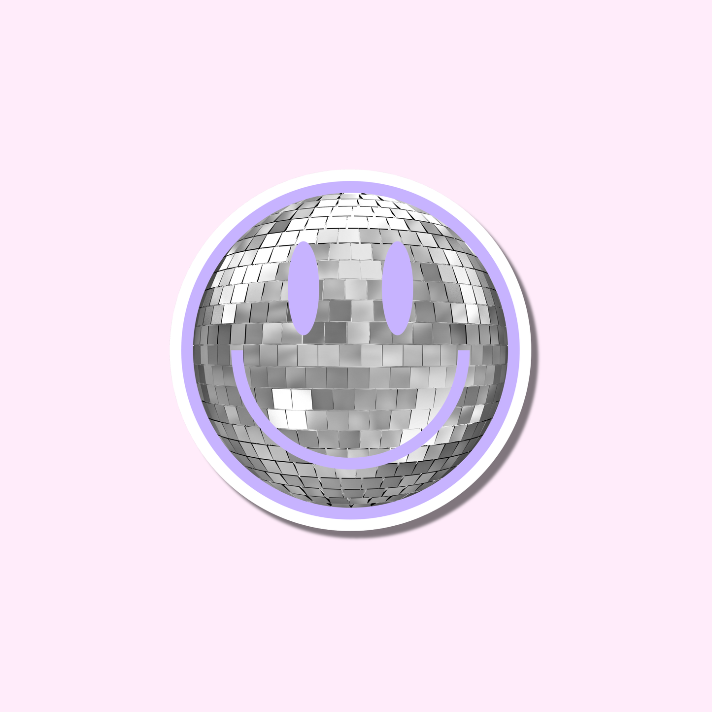 Disco paars ★ sticker