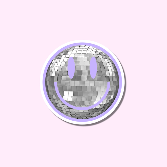Disco paars ★ sticker