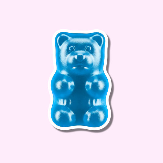 Gummybear blauw ★ sticker