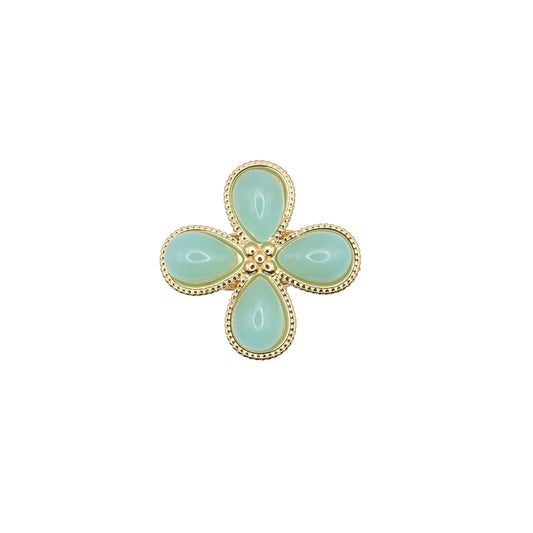 Lucky green ★ ring