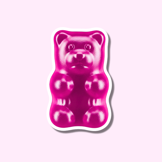 Gummybear roze ★ sticker