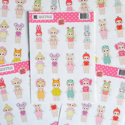 Baby angels ★ stickervel (Nany Craft Shop)