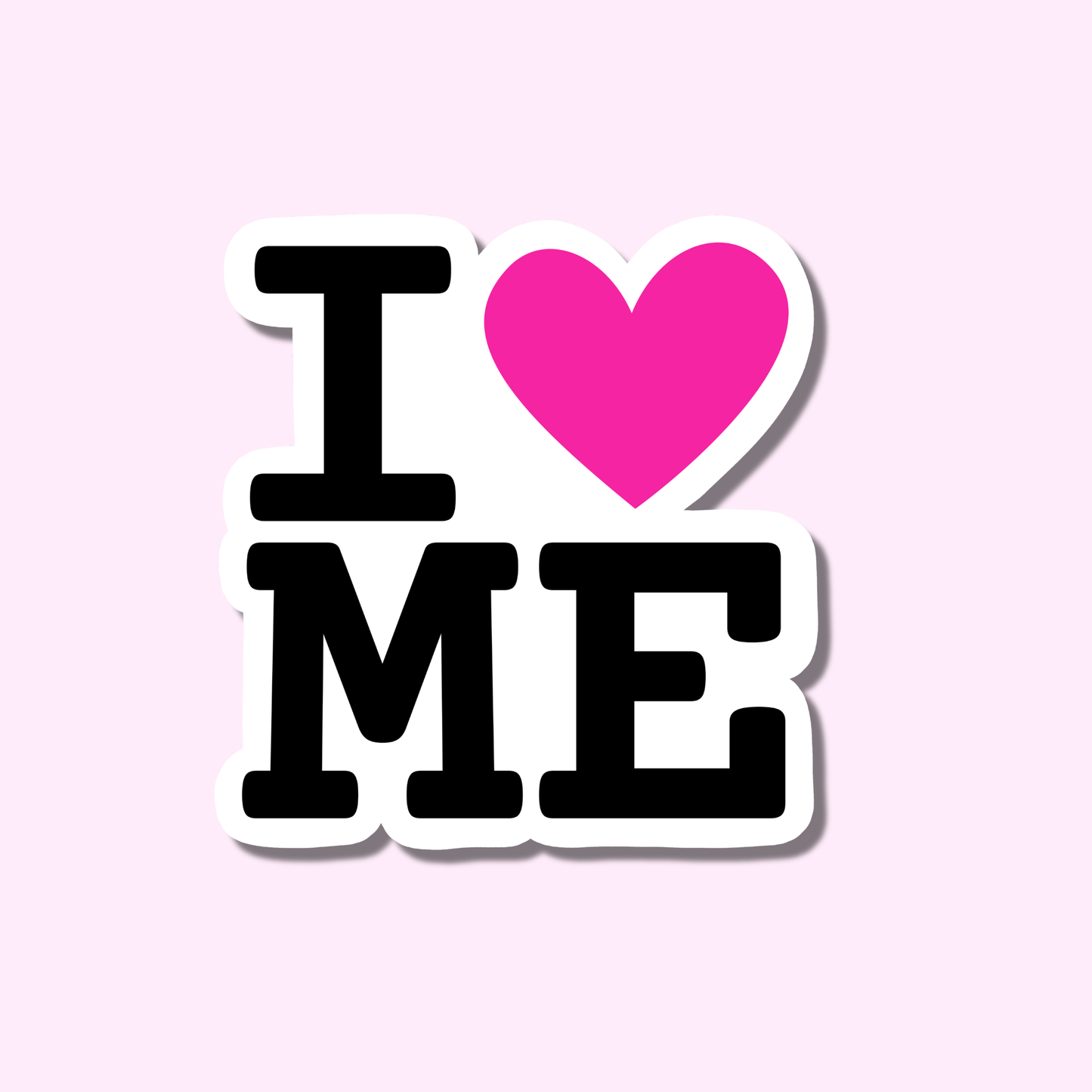 I love me roze ★ sticker