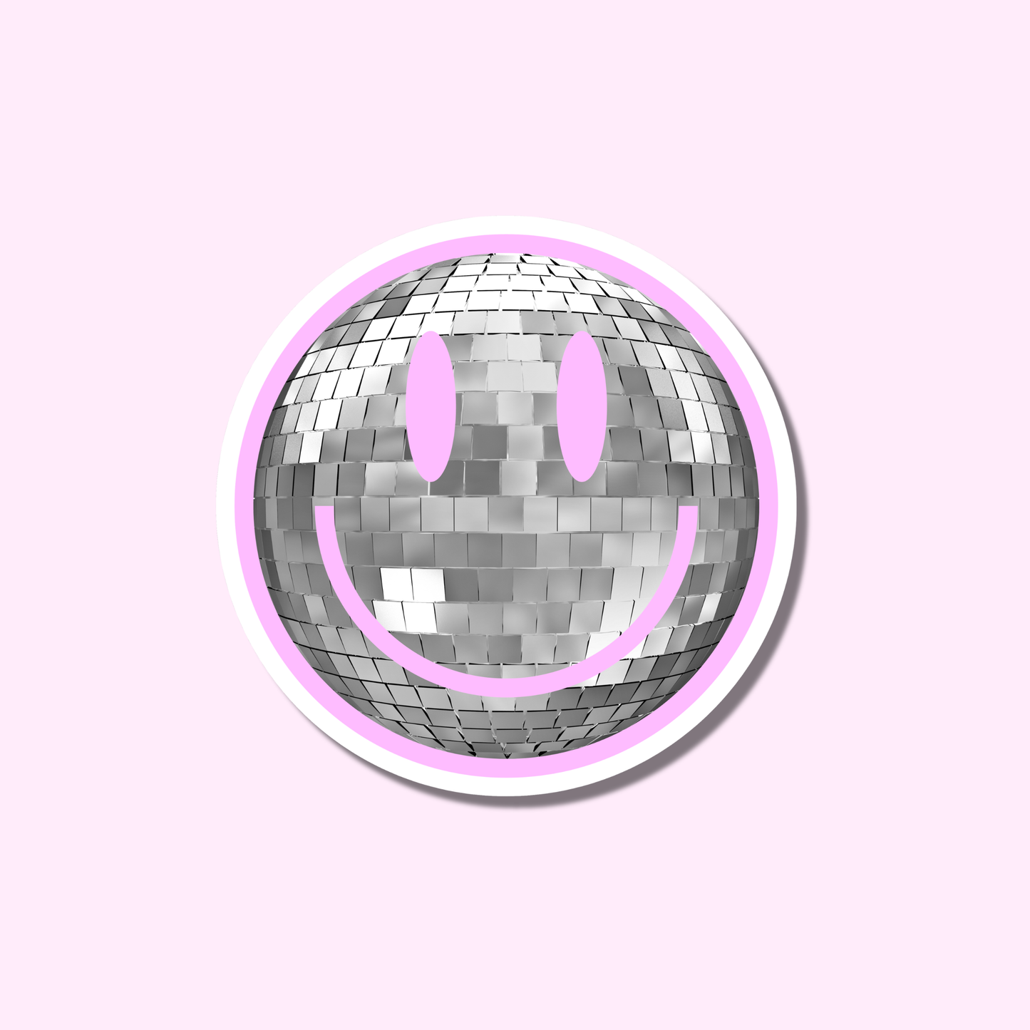 Disco licht roze ★ sticker