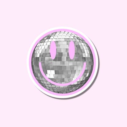 Disco licht roze ★ sticker
