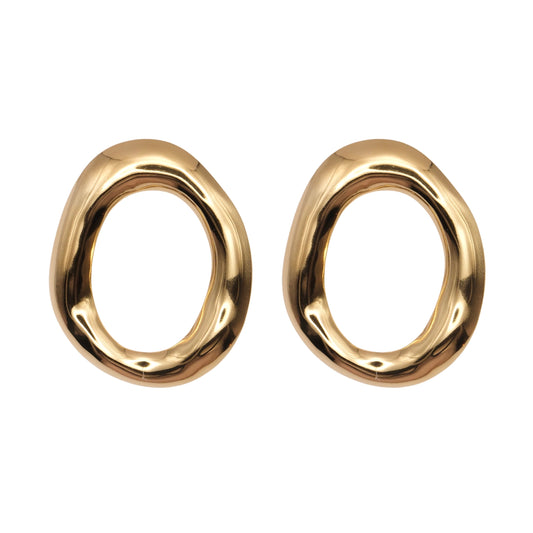 Oval ★ oorbellen