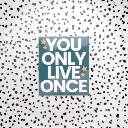 You Only Live Once 2.0 ★ sticker