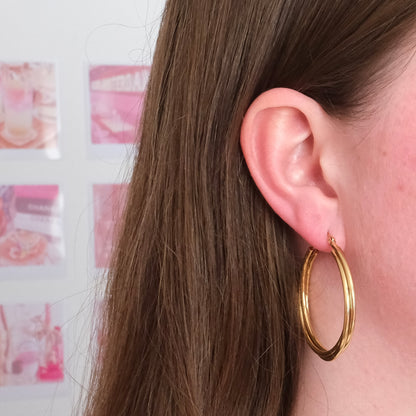 Twisted hoops ★ oorbellen