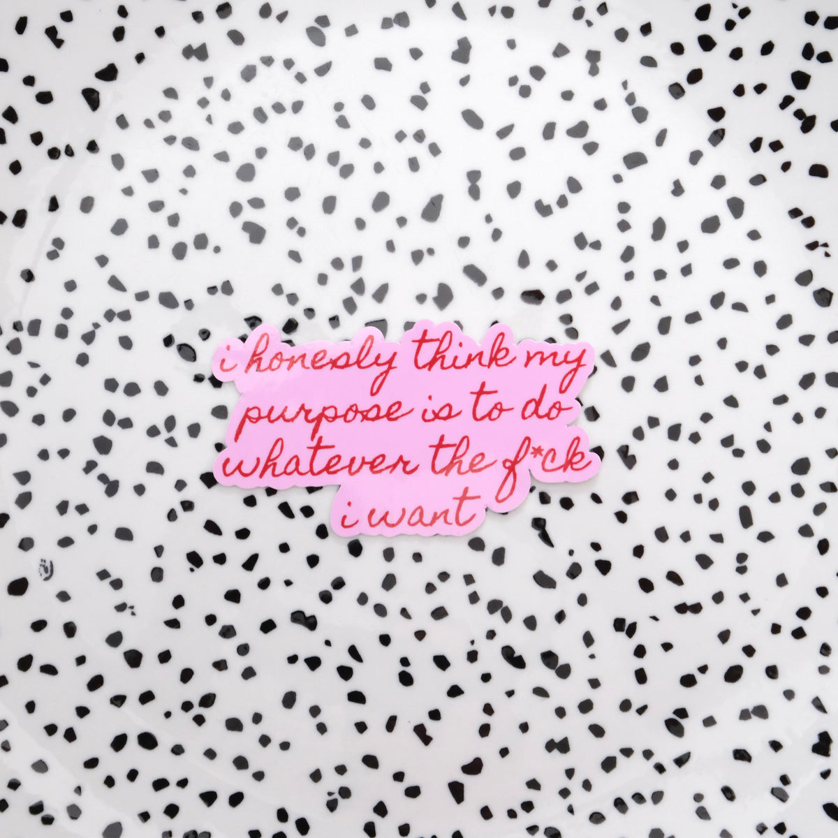 Purpose quote ★ sticker