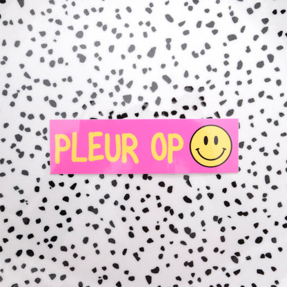 Pleur op ★ sticker