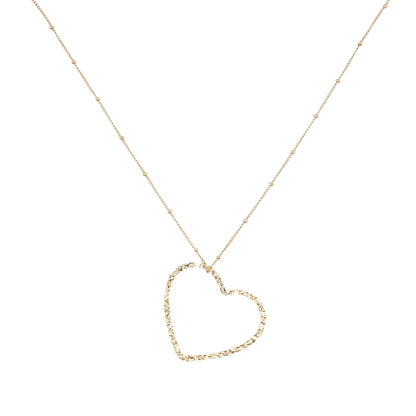 Lange open heart ★ ketting
