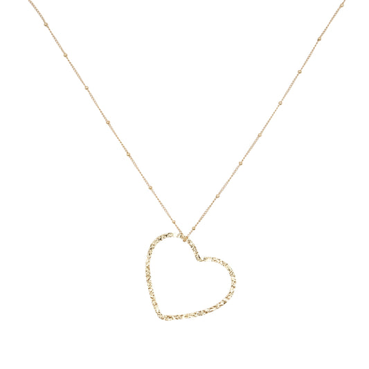 Lange open heart ★ ketting