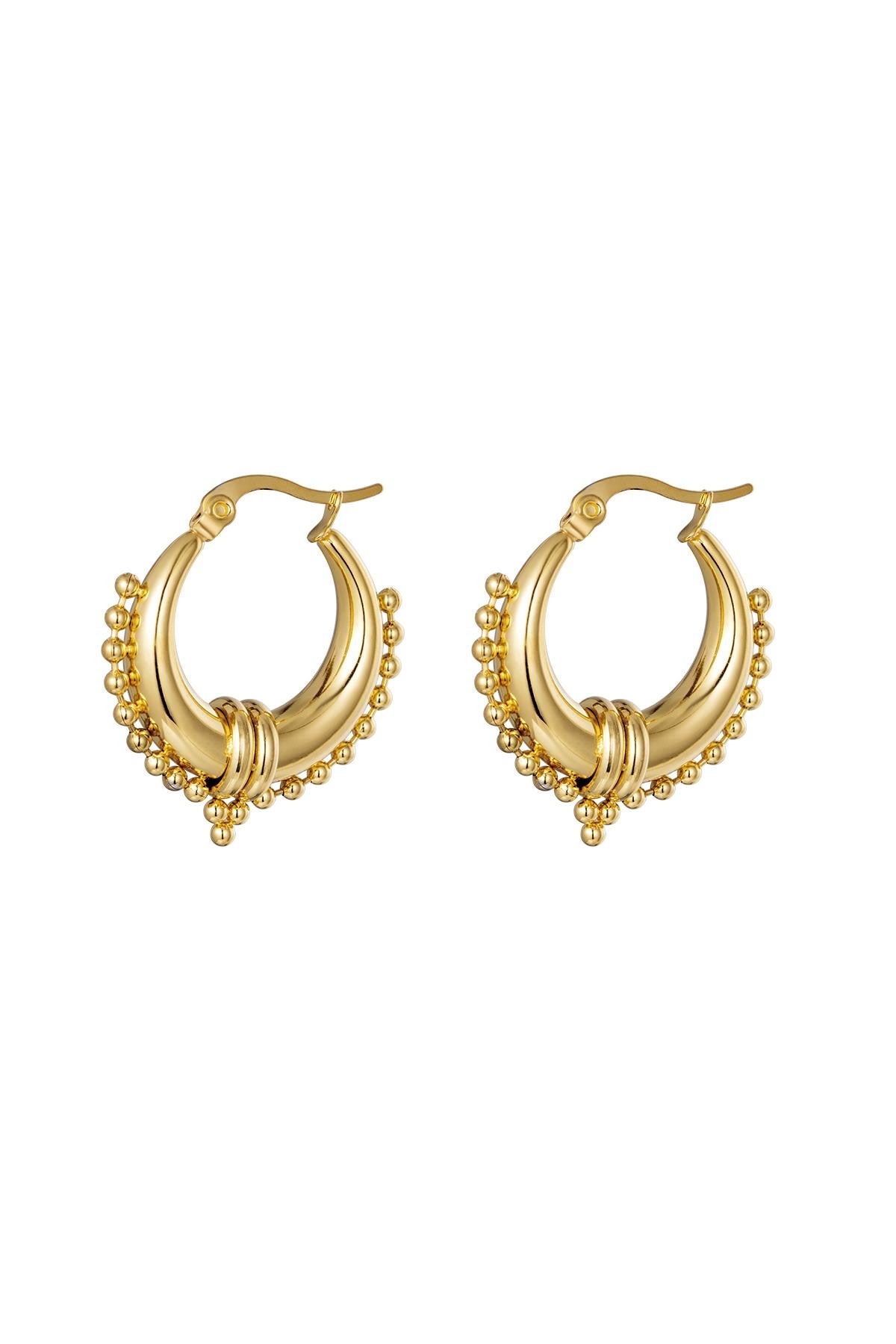 Bali hoops ★ oorbellen