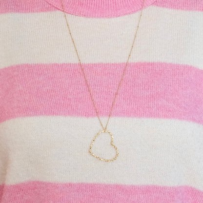 Lange open heart ★ ketting