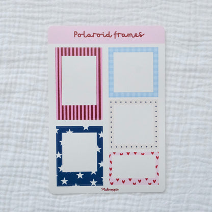 Polaroid frames ★ stickervel