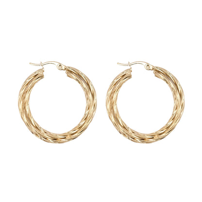 Spiral hoops ★ oorbellen