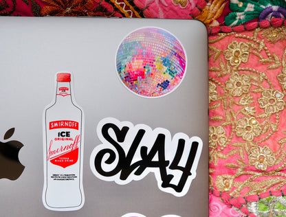 Slay zwart ★ sticker