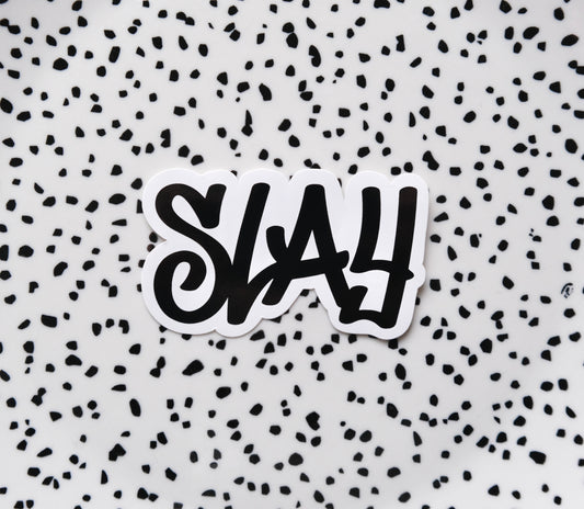 Slay zwart ★ sticker