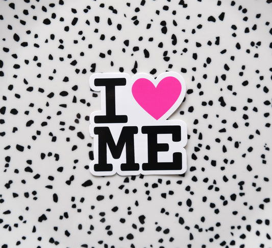 I love me roze ★ sticker