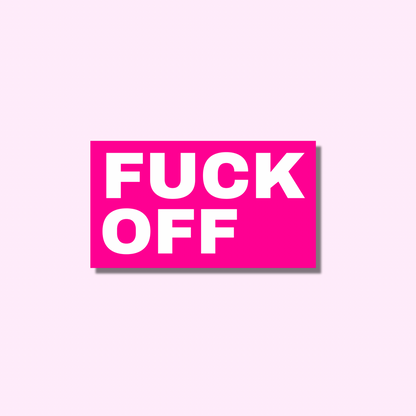 F*ck off 2.0 ★ sticker