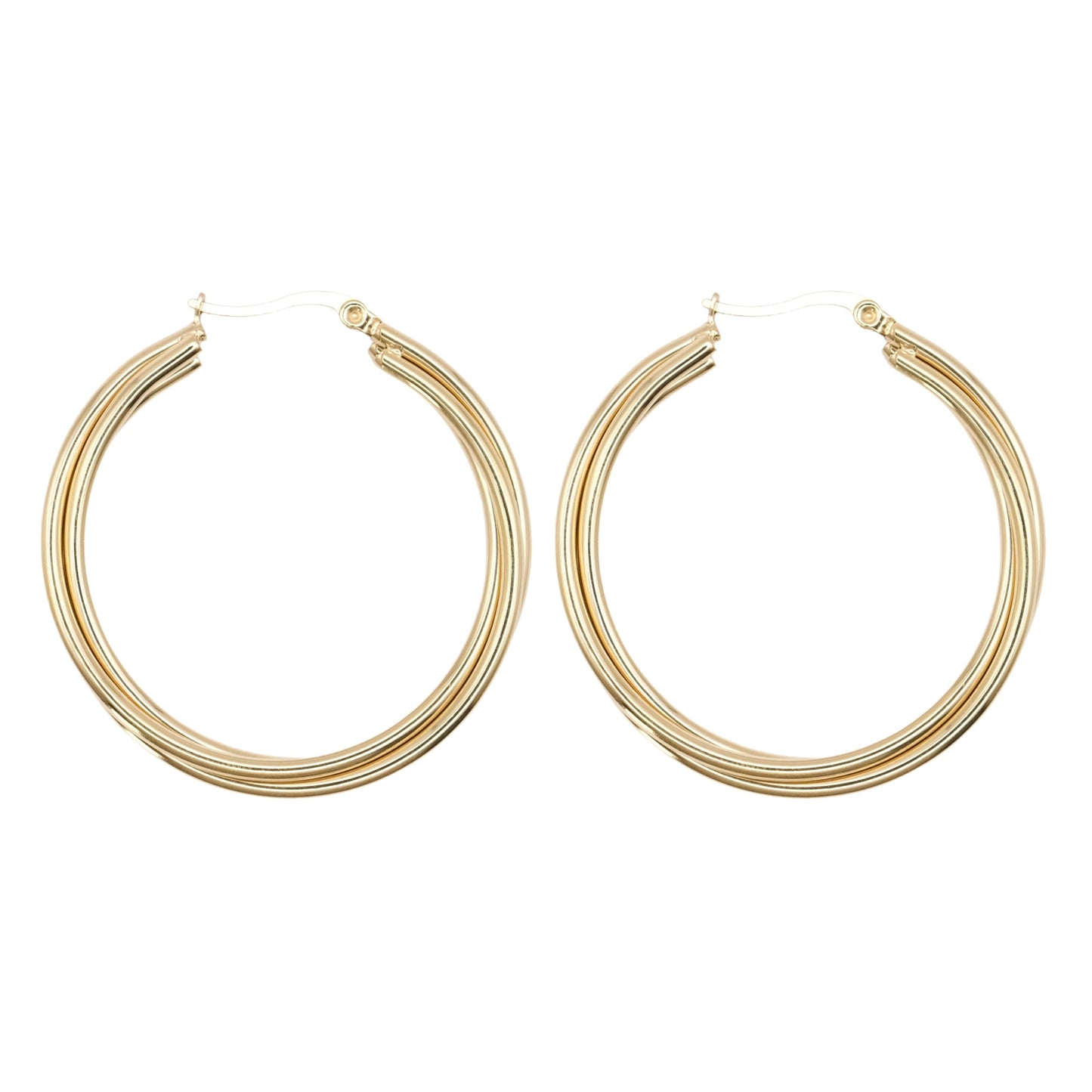 Twisted hoops ★ oorbellen