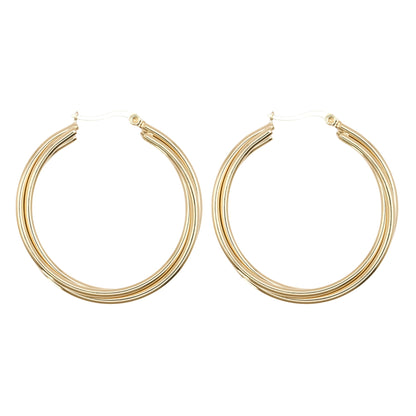 Twisted hoops ★ oorbellen