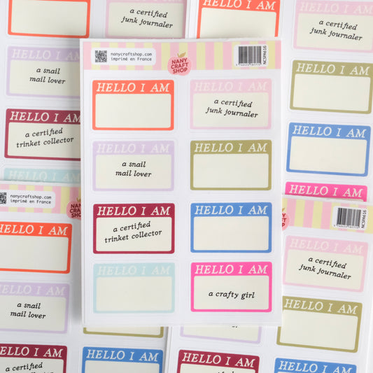 Hello I am ★ stickervel (Nany Craft Shop)