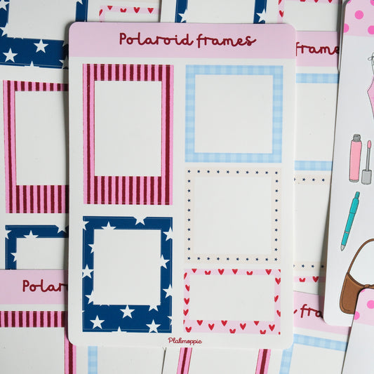 Polaroid frames ★ stickervel