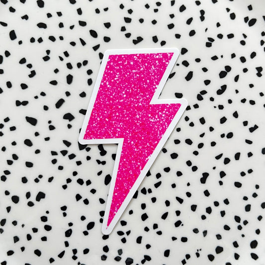 Lightning roze ★ sticker