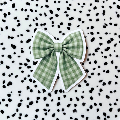 Groene strik ★ sticker