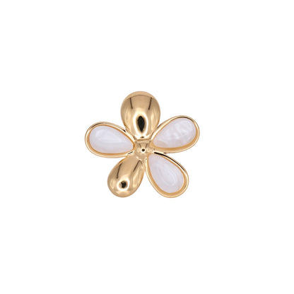 White gold petals ★ ring