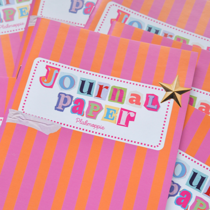 Journal pakketje ★ crafty girl lente editie