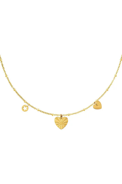 Amor ★ ketting goud