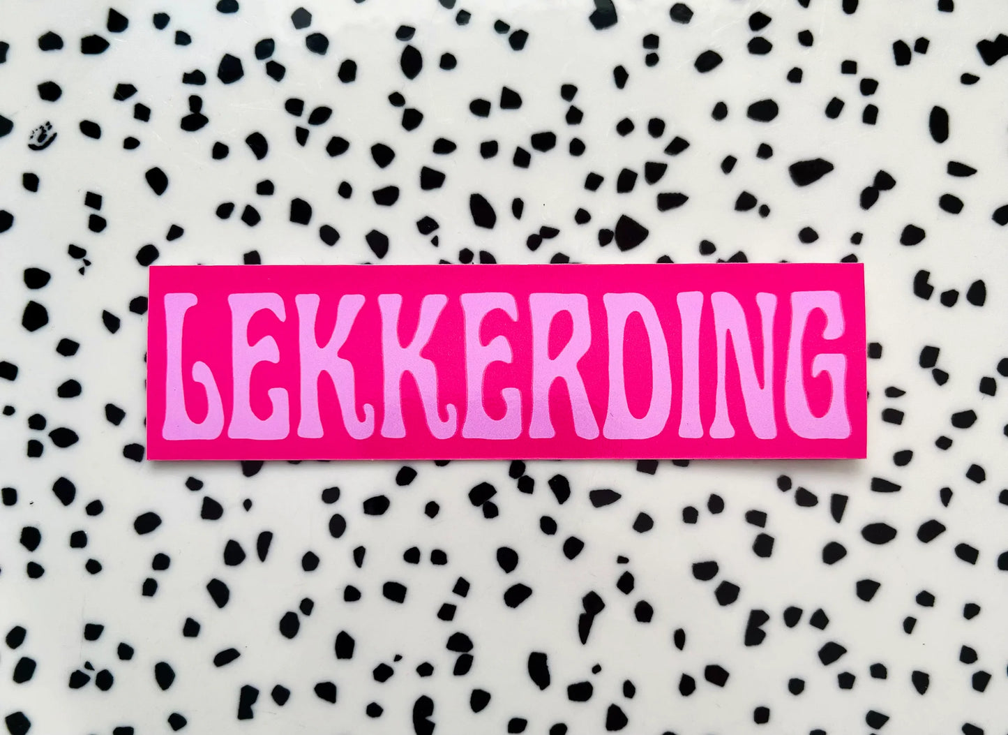 Lekkerding roze 2.0 ★ sticker