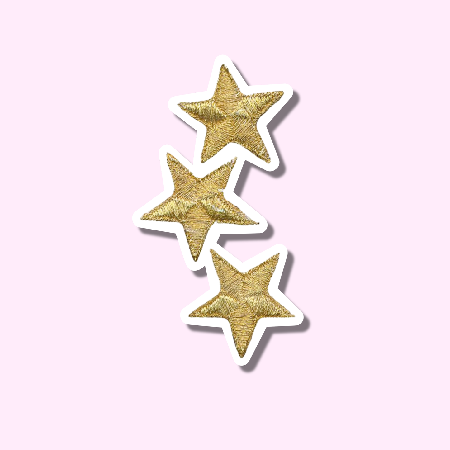 Gouden sterren ★ sticker