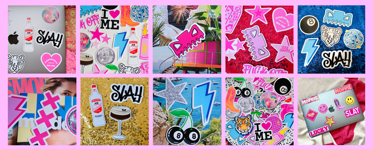 Plakmoppie verkoopt hele leuke stickers!