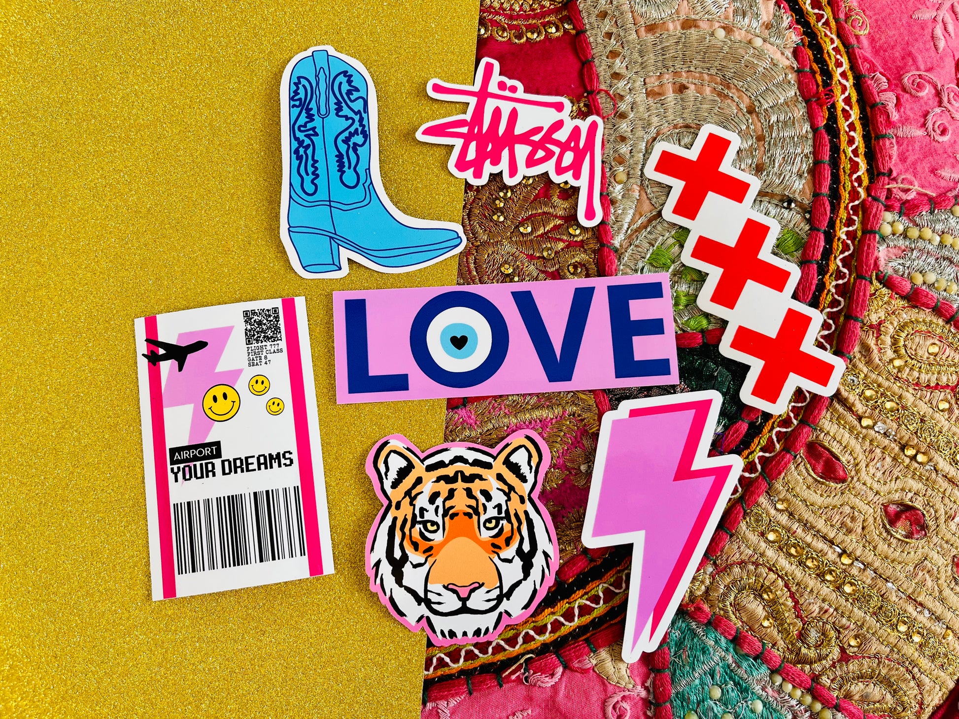 Amsterdam kruisjes ★ sticker – Plakmoppie